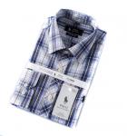 ralph lauren chemises casual ou business treillis blue